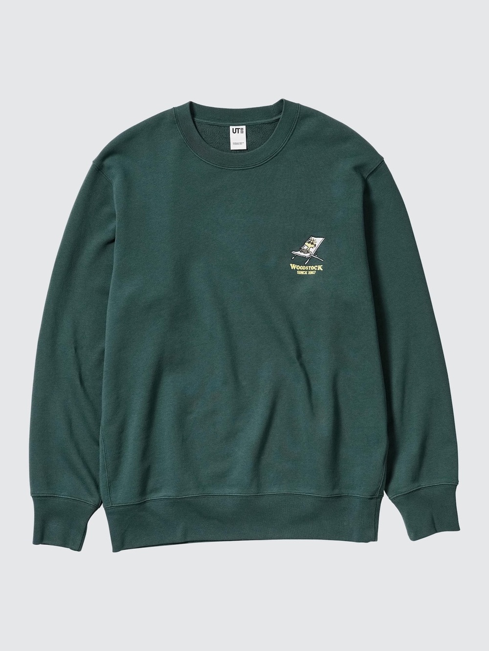 UNIQLO UT Dark Green Peanuts Sweatshirt